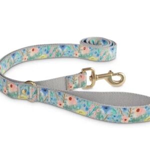 NWT Floral watercolor flowers leash 6ft